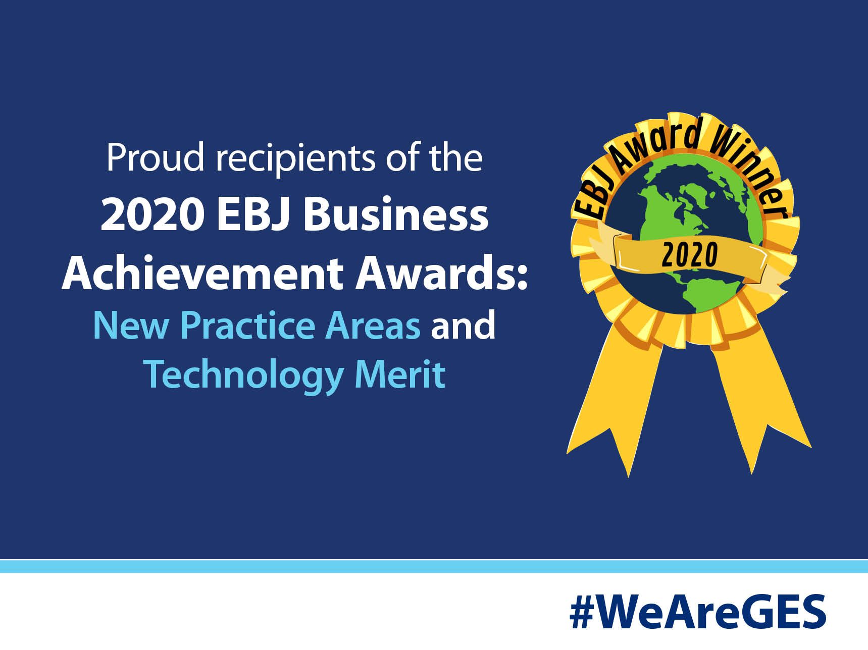 GES Receives 2020 EBJ Business Achievement Awards GES